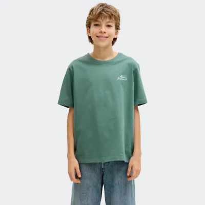 JACK & JONES DUST SCRIPT BACK TEE JUNIOR