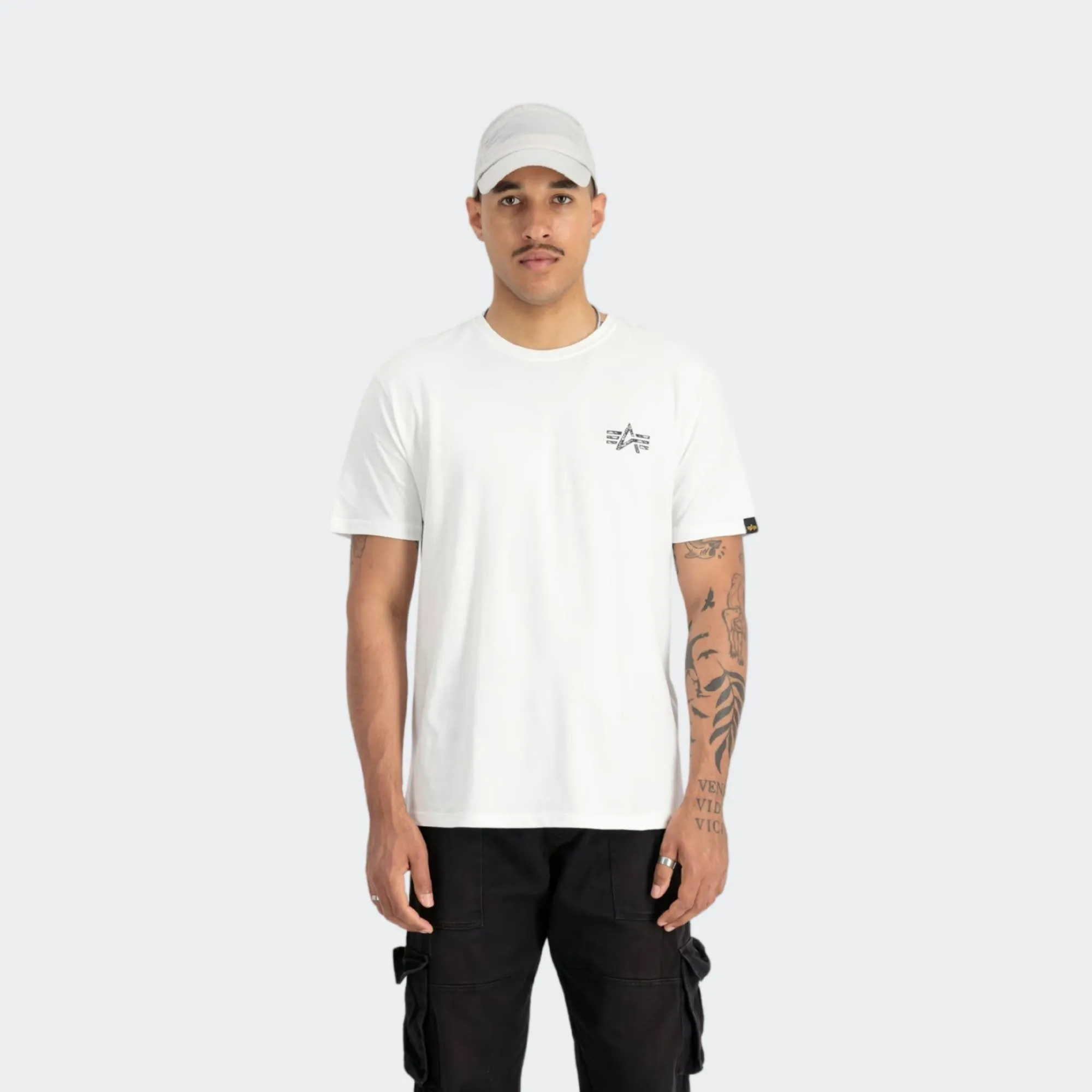 ALPHA INDUSTRIES SIGNATURE BACK PRINT T-SHIRT
