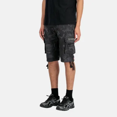 ALPHA INDUSTRIES JET CAMO SHORTS