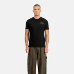 ALPHA INDUSTRIES TONAL LOGO PRINT T-SHIRT