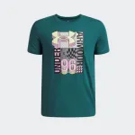 UNDER ARMOUR BOYS LOGO COLLAGE TSHIRT