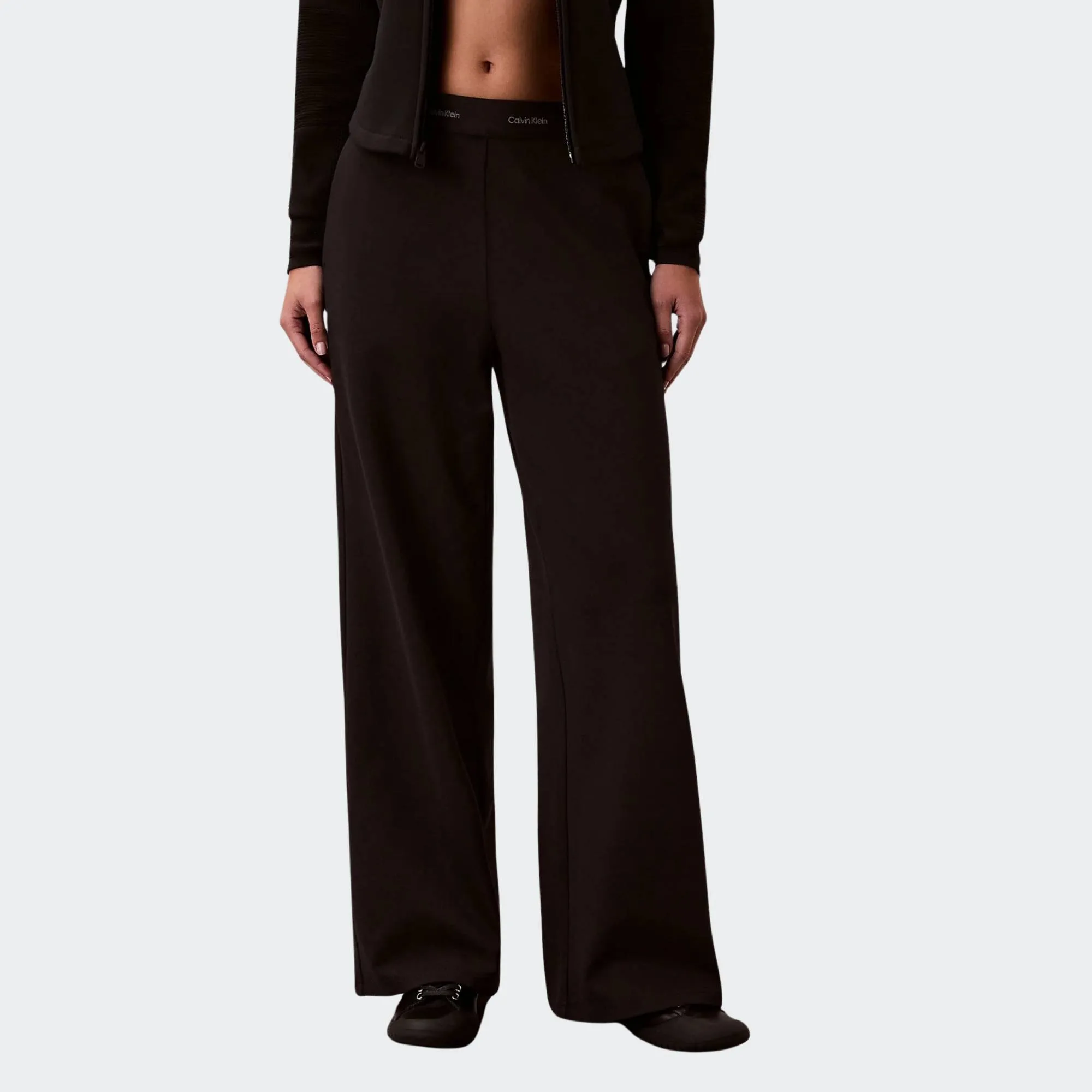 CALVIN KLEIN JEANS PONTE LOGO TROUSERS