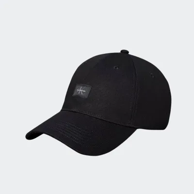 CALVIN KLEIN JEANS MONOLOGO WOVEN PATCH CAP