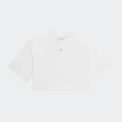 GUESS OVERSIZE CROP T-SHIRT MID ORGANIC COTTON