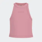 GUESS DYE RIB CROP TEE