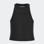 GUESS DYE RIB CROP TEE
