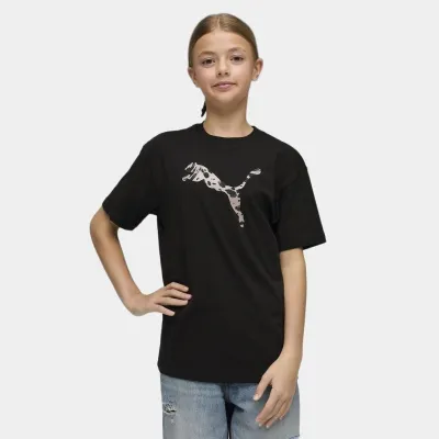 PUMA ESSENTIAL GRAPHIC ANIMAL RELAXED TSHIRT GIRLS