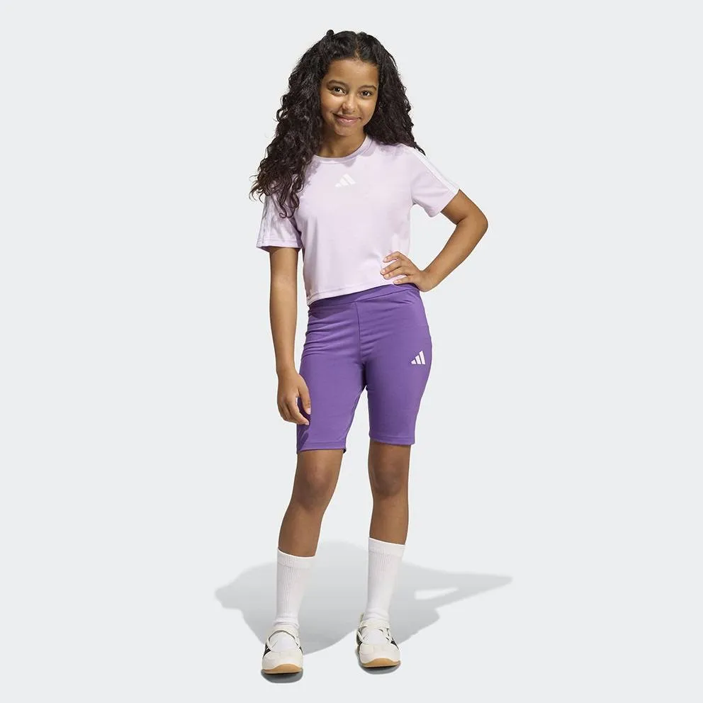 ADIDAS GIRLS TSHIRTR-ES 3-STRIPES SET
