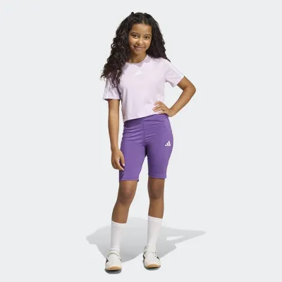 ADIDAS GIRLS TSHIRTR-ES 3-STRIPES SET