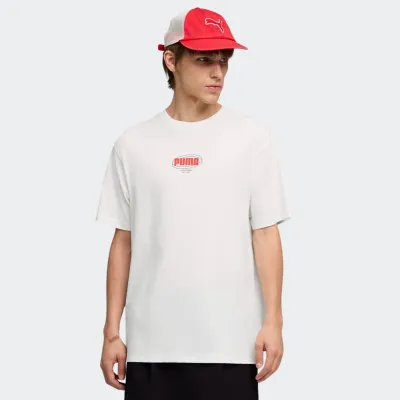 PUMA ESSENTIAL LOGO LAB RELAXED STORY TSHIRT