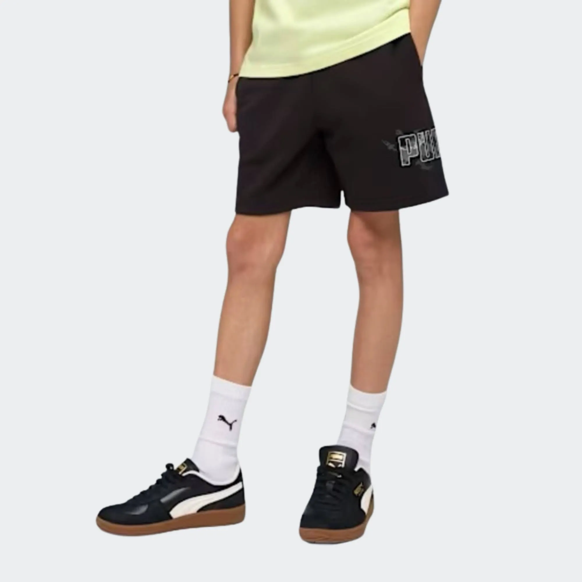 PUMA ESSENTIAL CAMO SHORTS BOYS