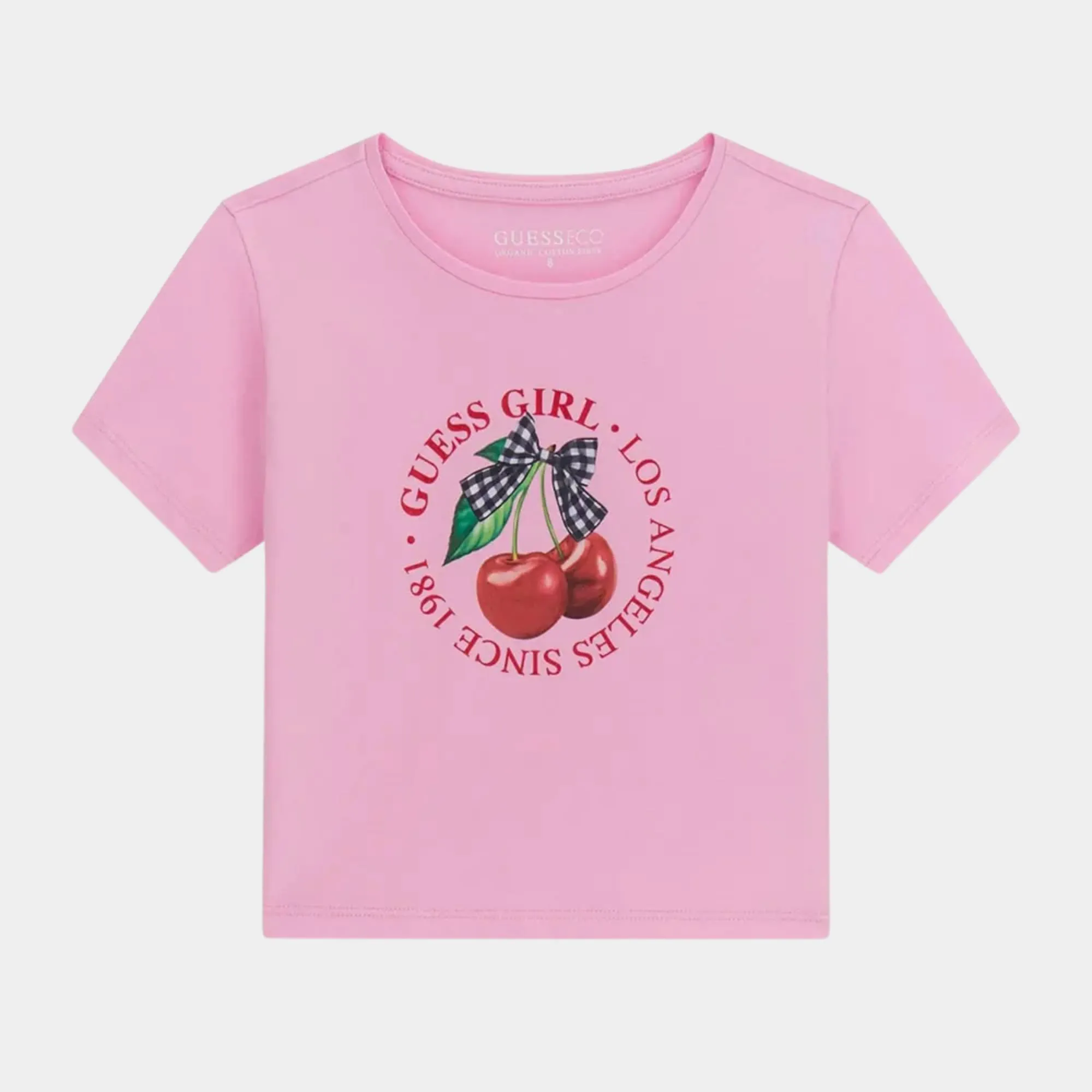 GUESS CROP T-SHIRT MID ORGANIC