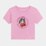 GUESS CROP T-SHIRT MID ORGANIC