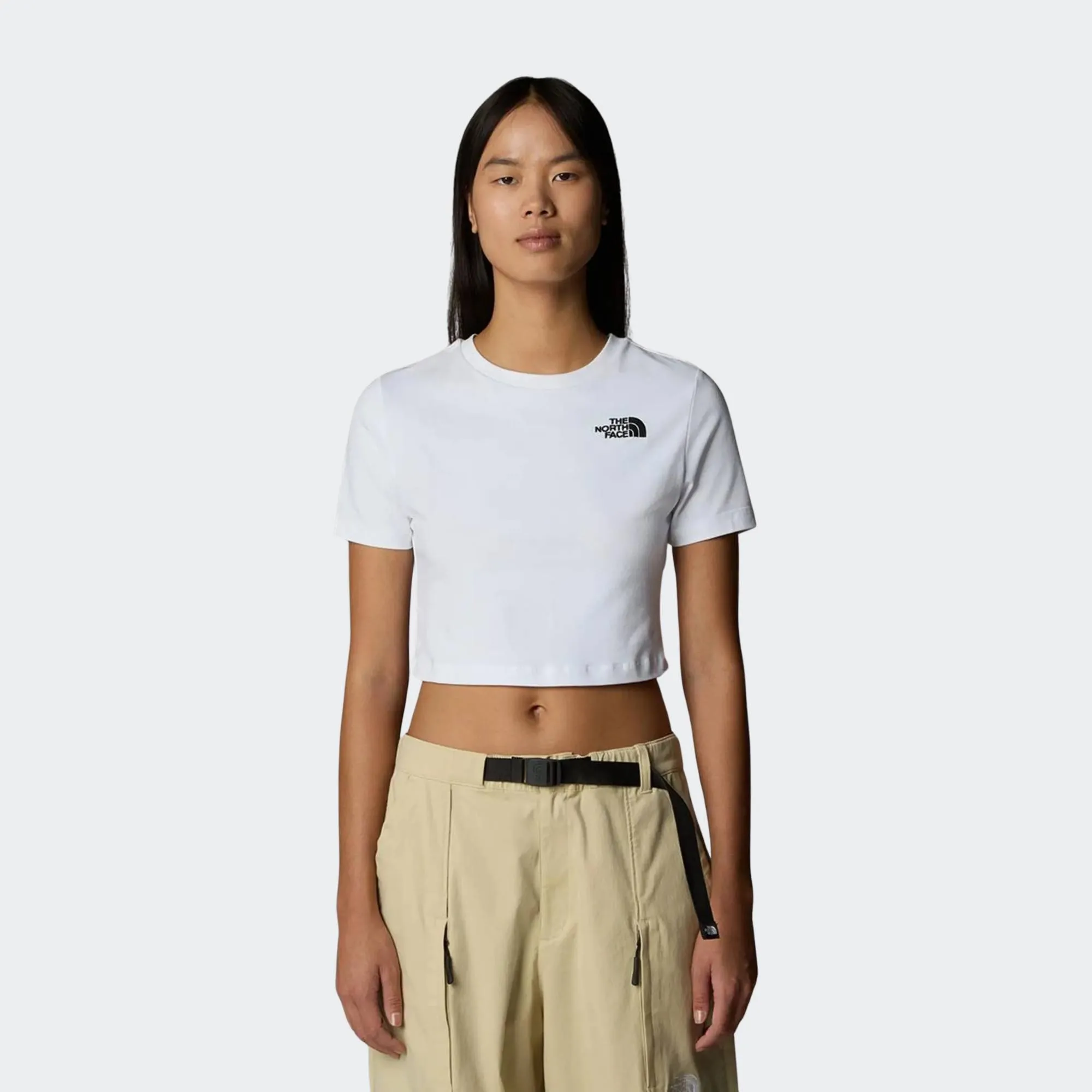 THE NORTH FACE ESSENTIAL CROPPED TEE
