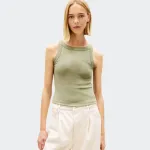 TOMMY JEANS SLIM TONAL FLAG TANK