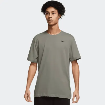 NIKE MENS DRI FIT TEE CREW SOLID