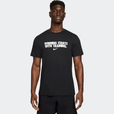 NIKE MENS DRI FIT WINNING TEE