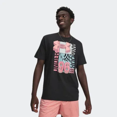 UNDER ARMOUR LOGO COLLAGE TSHIRT