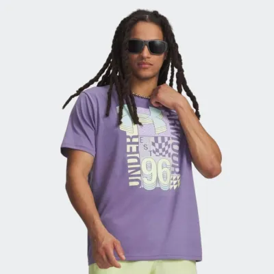 UNDER ARMOUR LOGO COLLAGE TSHIRT