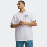 UNDER ARMOUR BLUR LOGO TSHIRT