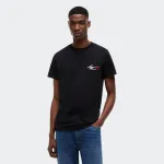 TOMMY JEANS MENS SLIM SIGN CHEST TEE