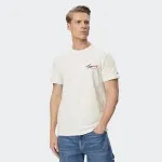 TOMMY JEANS MENS SLIM SIGN CHEST TEE