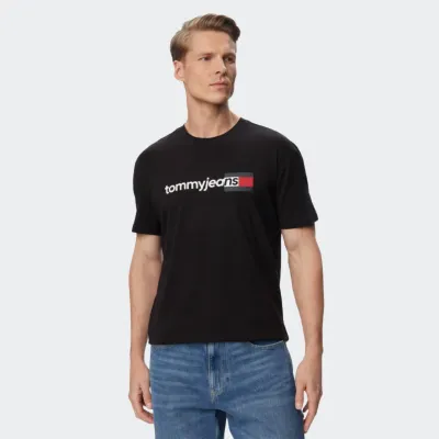 TOMMY JEANS MENS REGULAR ENTRY DNA TEE