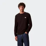 CALVIN KLEIN JEANS LONGSLEEVE WAFFLE BADGE TEE