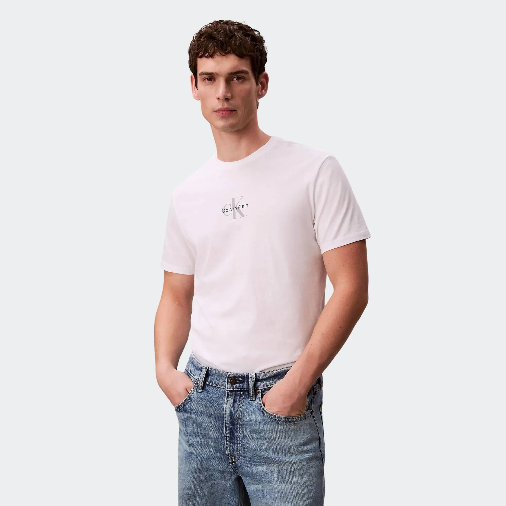 CALVIN KLEIN JEANS MICRO MONOLOGO GRAPHIC TEE