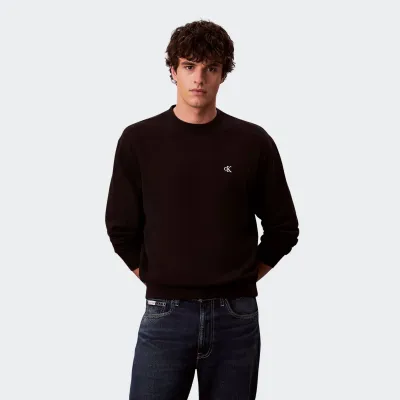 CALVIN KLEIN JEANS 350TERRY MONOGRAM SWTEATSHIRT