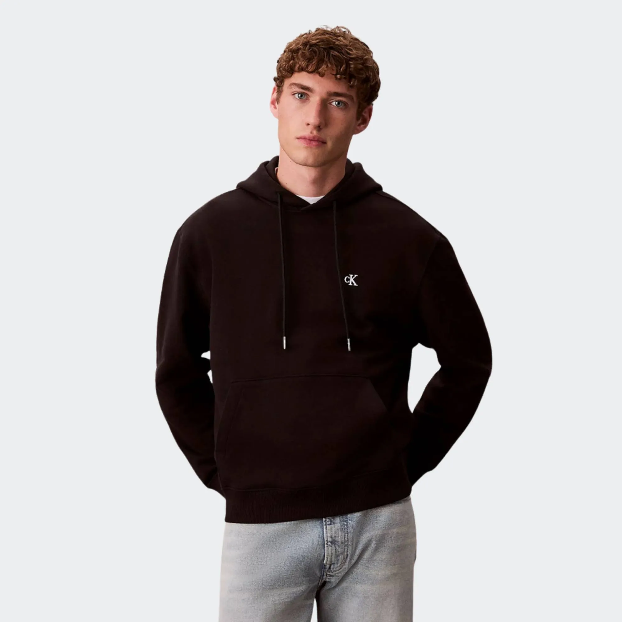 CALVIN KLEIN JEANS 350TERRY MONOGRAM HOODIE
