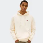 TOMMY JEANS MENS REGULAR BADGE HOODIE