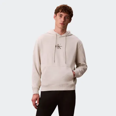 CALVIN KLEIN JEANS 350TERRY MICRO MONOLOGO HOODIE