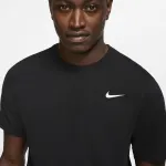 NIKE MENS DRI FIT TEE CREW SOLID