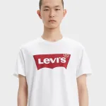 LEVI'S GRAPHIC SET-IN NECK