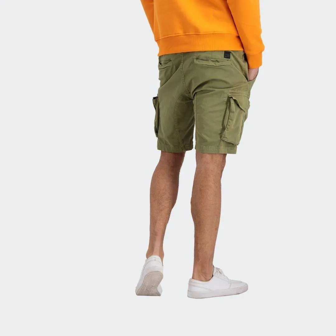 ALPHA INDUSTRIES COTTON TWILL JOGGER SHORTS