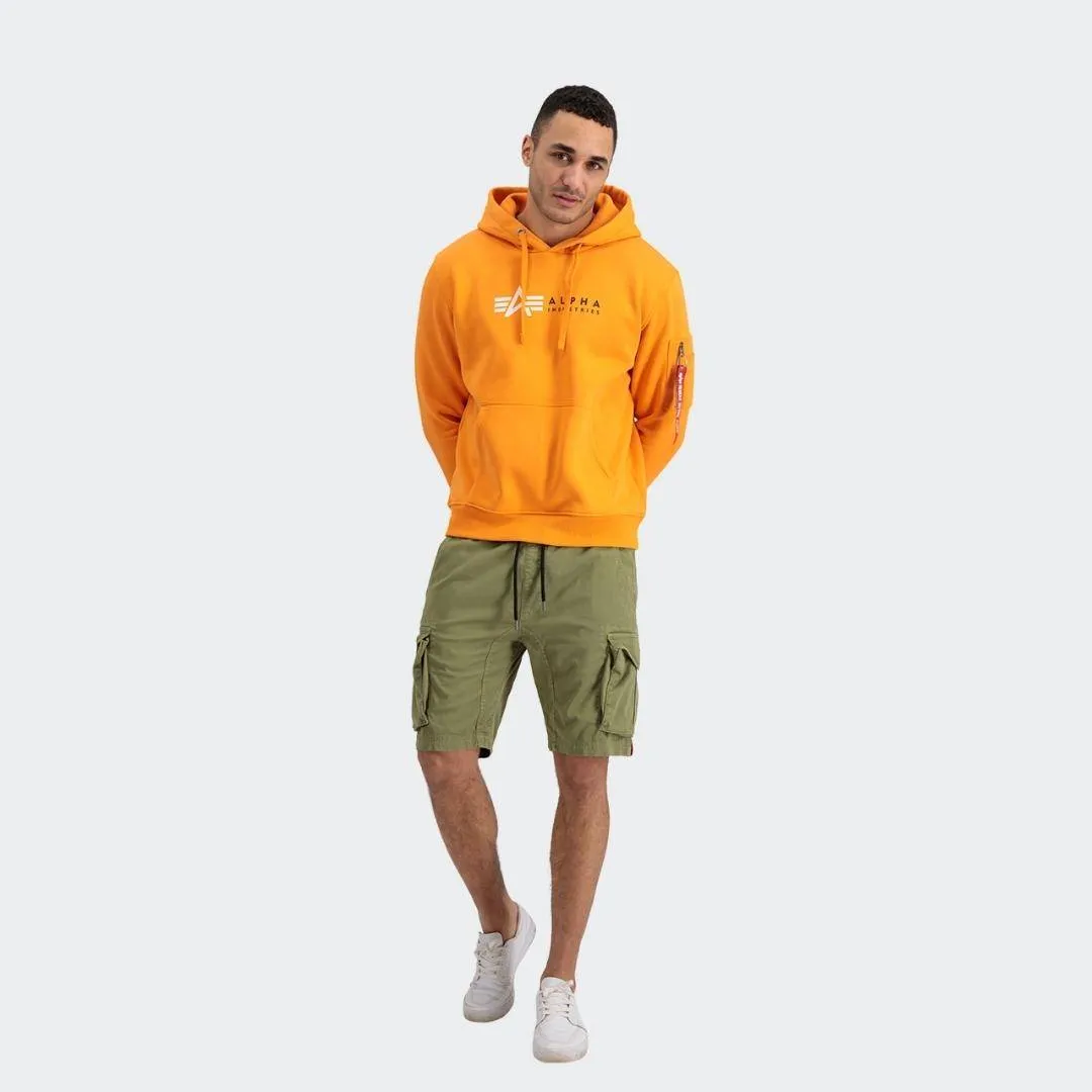 ALPHA INDUSTRIES COTTON TWILL JOGGER SHORTS