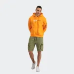 ALPHA INDUSTRIES COTTON TWILL JOGGER SHORTS
