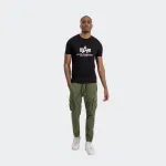 ALPHA INDUSTRIES BASIC MID LOGO T-SHIRT