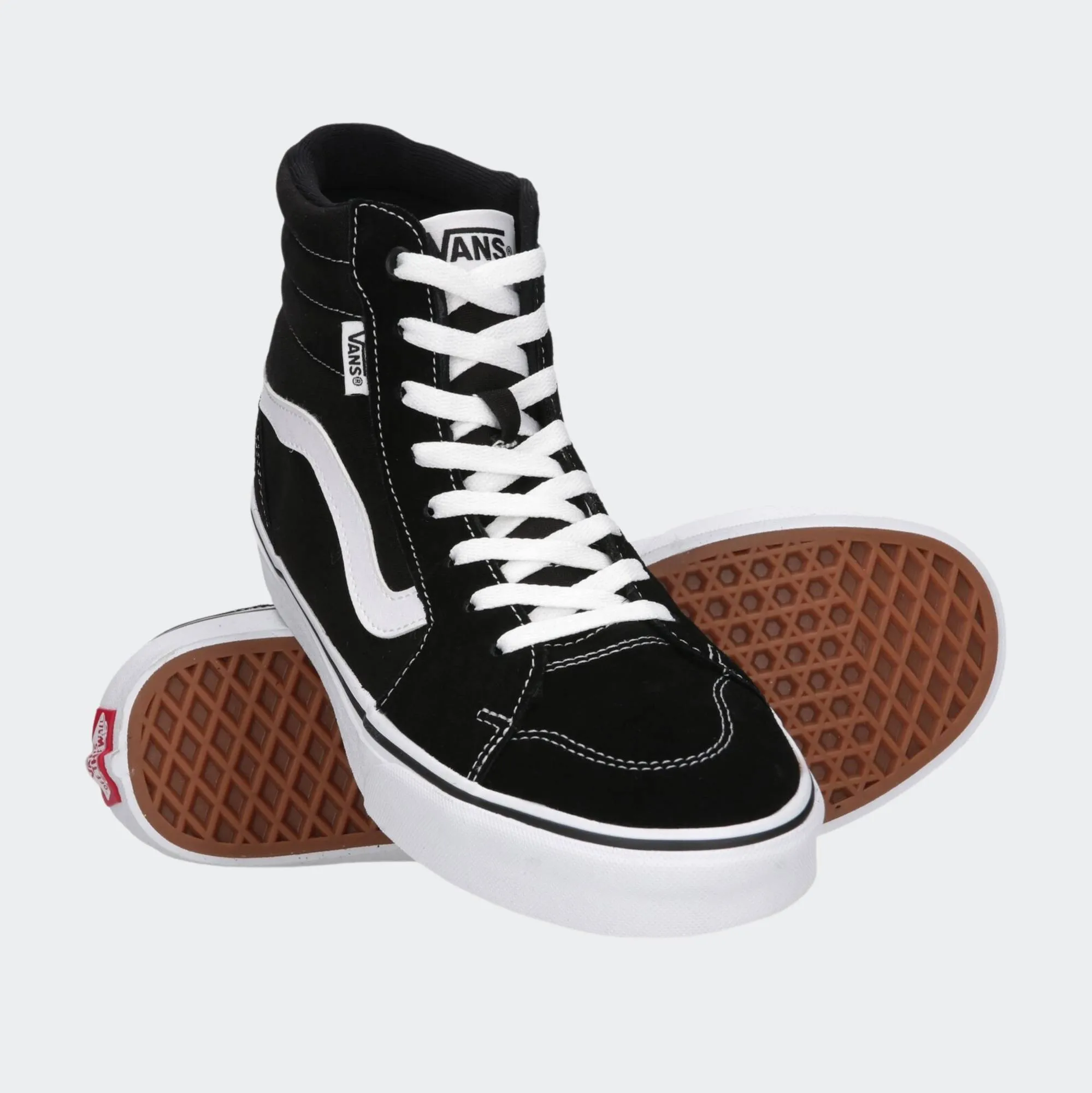 VANS MENS FILMORE HI SUEDE/CANVAS