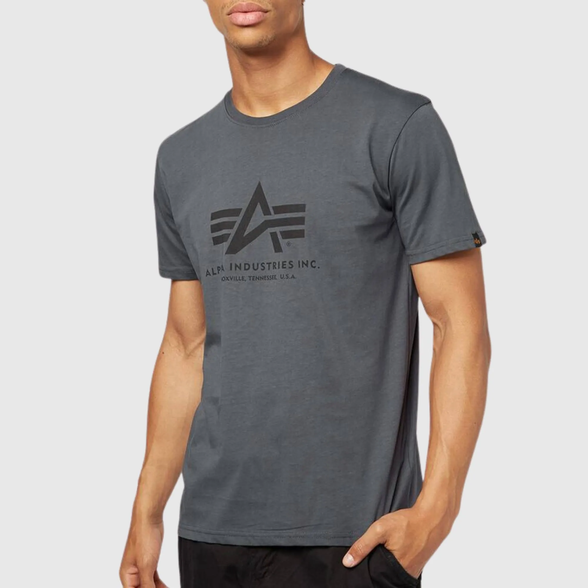ALPHA INDUSTRIES BASIC T-SHIRT BIG LOGO