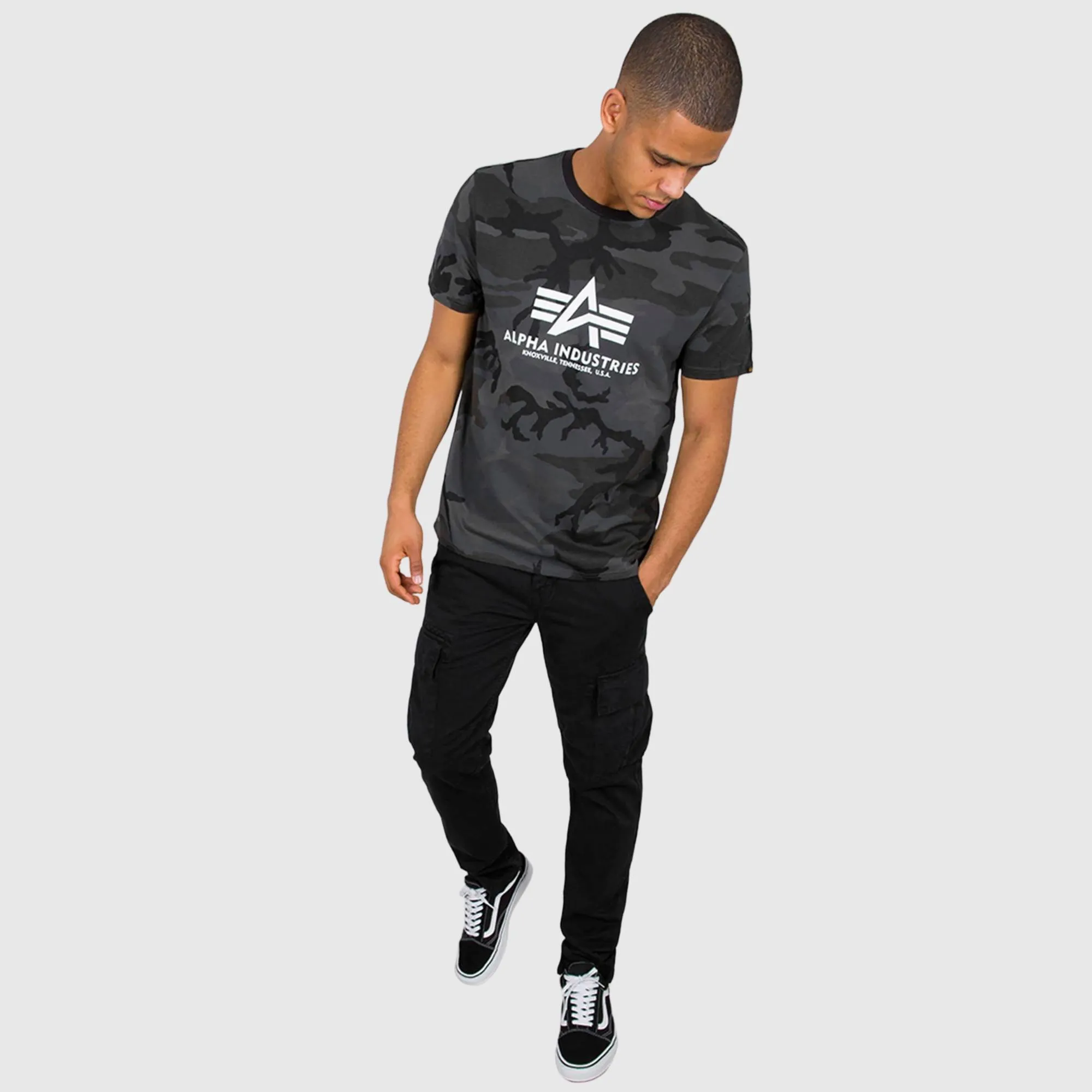 ALPHA INDUSTRIES BASIC CAMO T-SHIRT