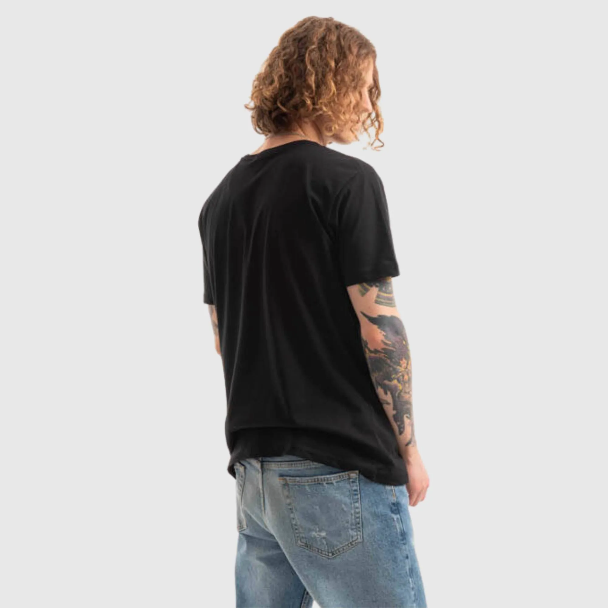 ALPHA INDUSTRIES BASIC NEON PRINT T-SHIRT