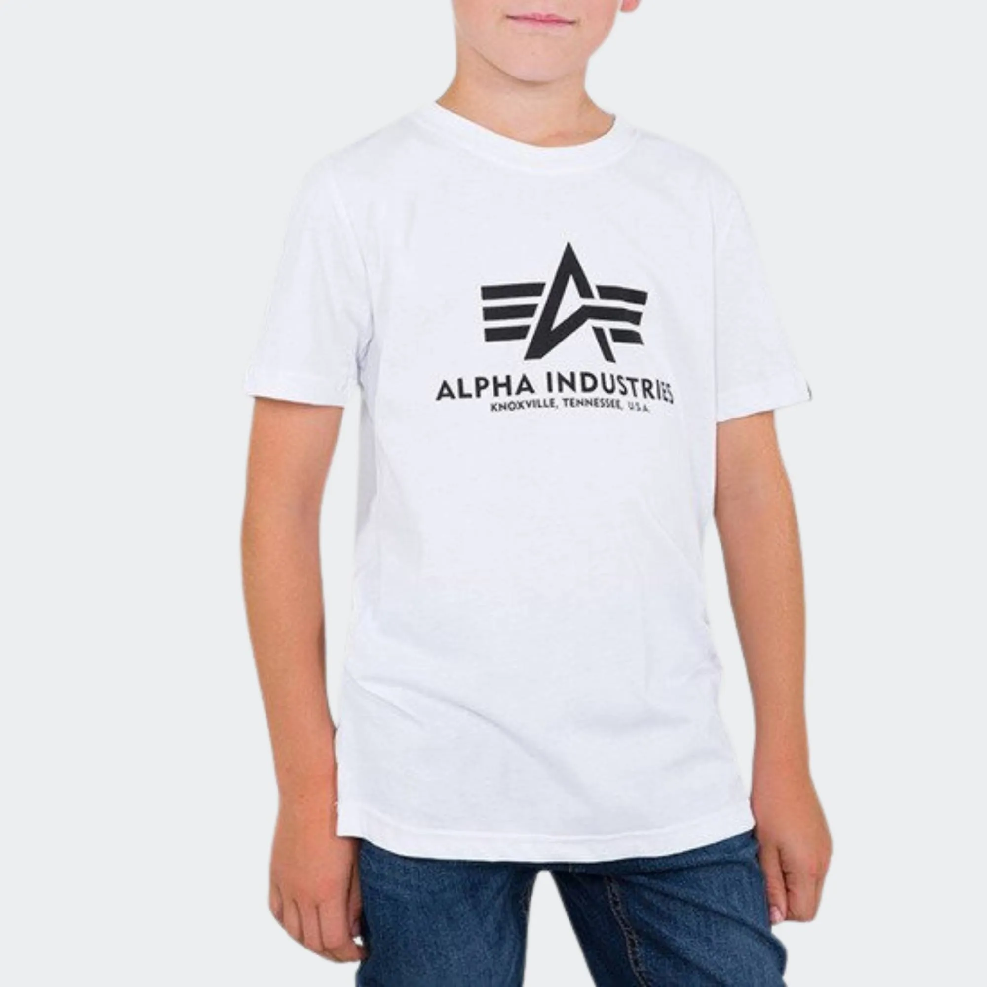 ALPHA INDUSTRIES BASIC T-SHIRT BIG LOGO KIDS