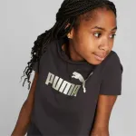 PUMA ESSENTIAL+  MONARCH LOGO TEE GIRLS