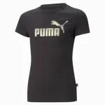 PUMA ESSENTIAL+  MONARCH LOGO TEE GIRLS
