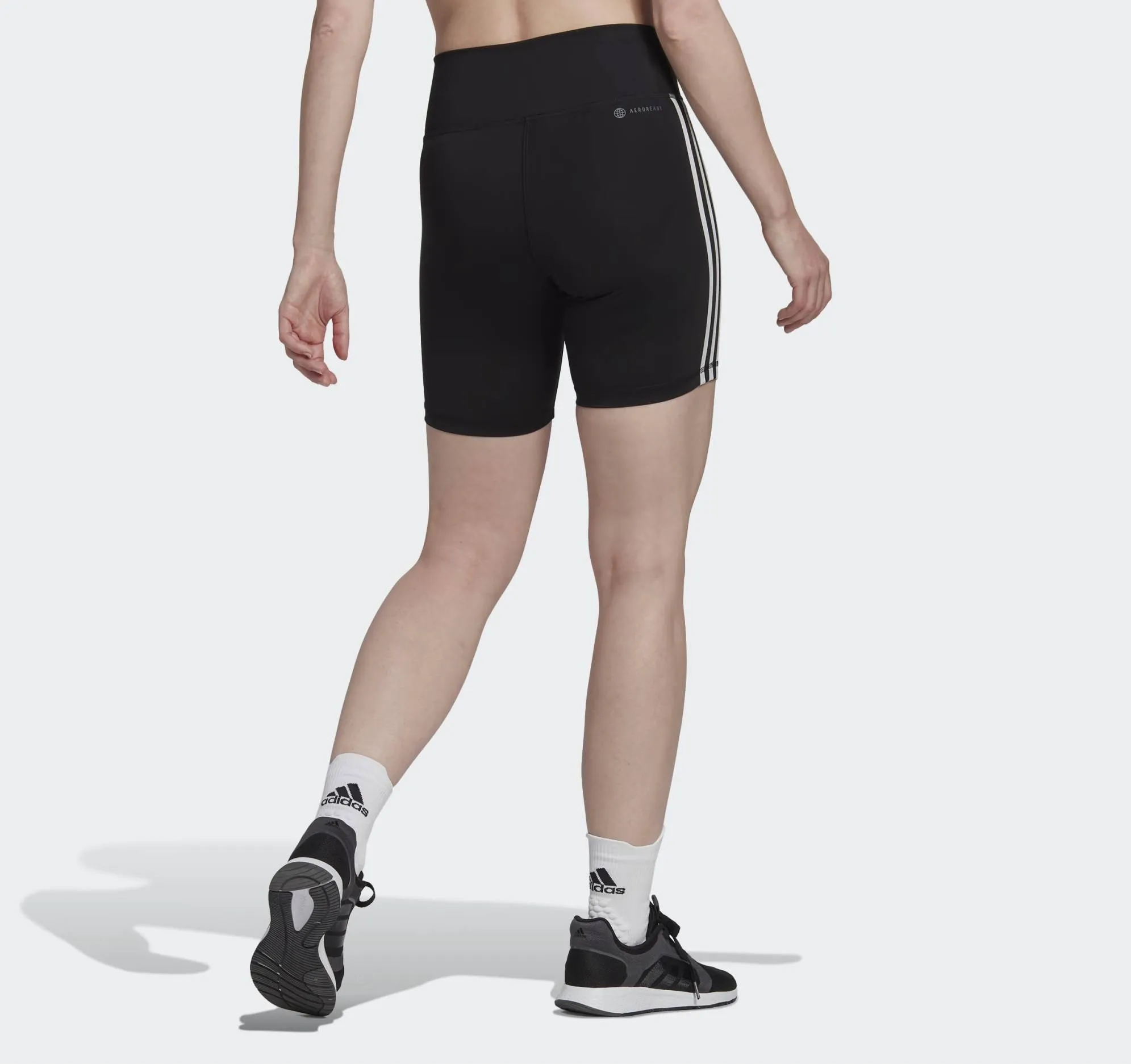 ADIDAS TECH 3STRIPES SHORT TIGHTS