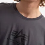 ALPHA INDUSTRIES BASIC MID LOGO T-SHIRT