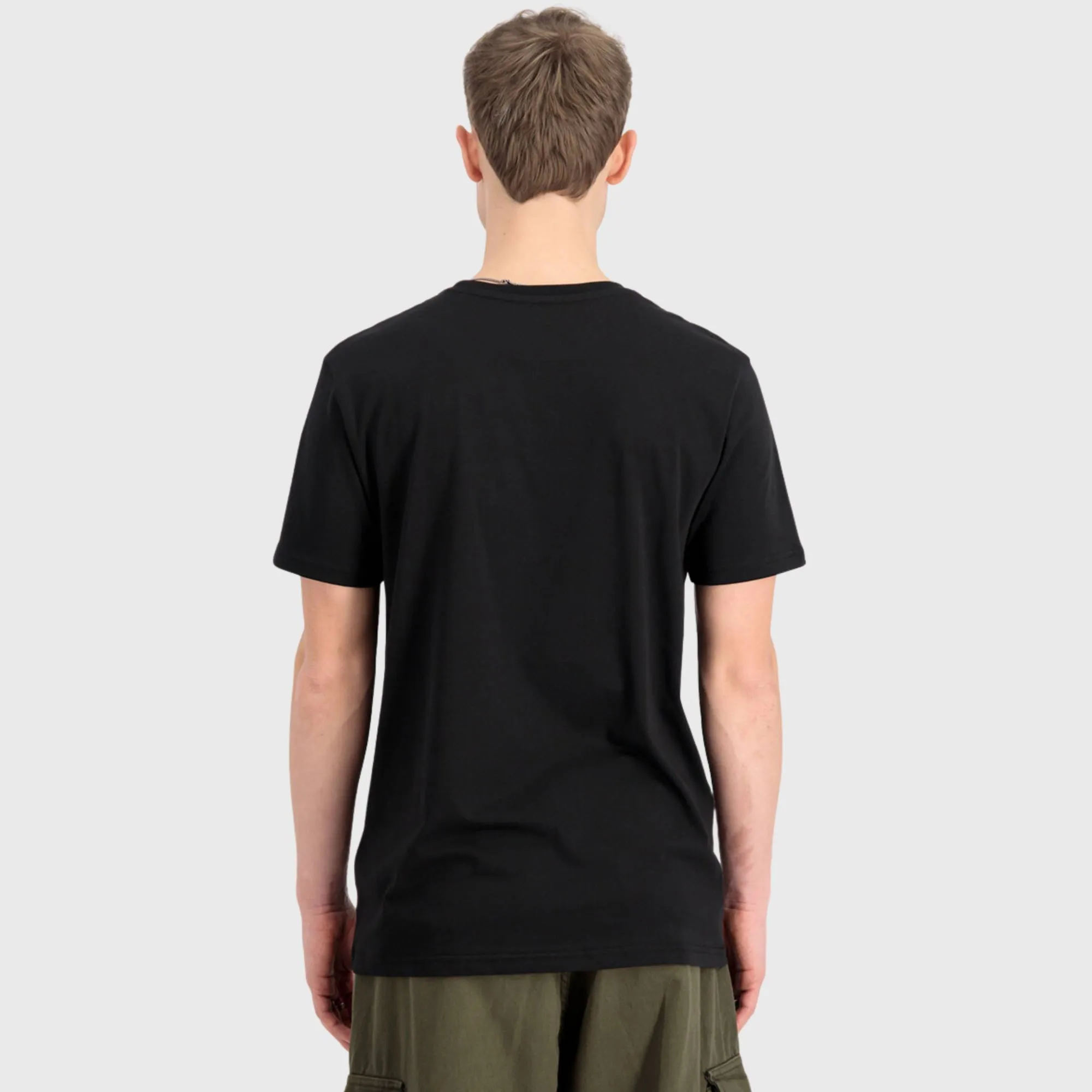 ALPHA INDUSTRIES CAMO PUFF PRINT T-SHIRT