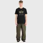 ALPHA INDUSTRIES CAMO PUFF PRINT T-SHIRT